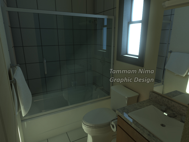 Bathroom | Graphic Design | Tammam Nima